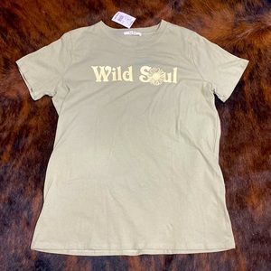 Light Green Wild Soul T-Shirt- Size M